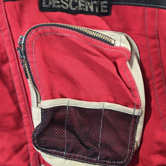 Vintage Descente Seiko Ski Jacket Mens XL Red Black Alpha Thermo Made Japan 80s - Picture 14 of 16